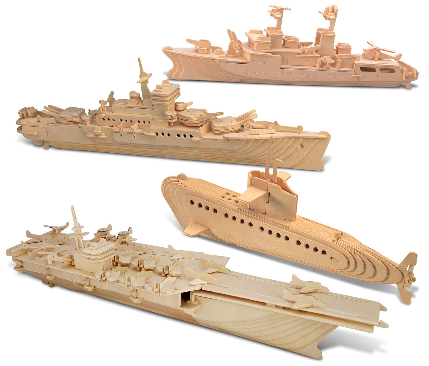 Amazon.co.jp: パズルセット 潜水艦 デストロイヤー 戦艦 航空機